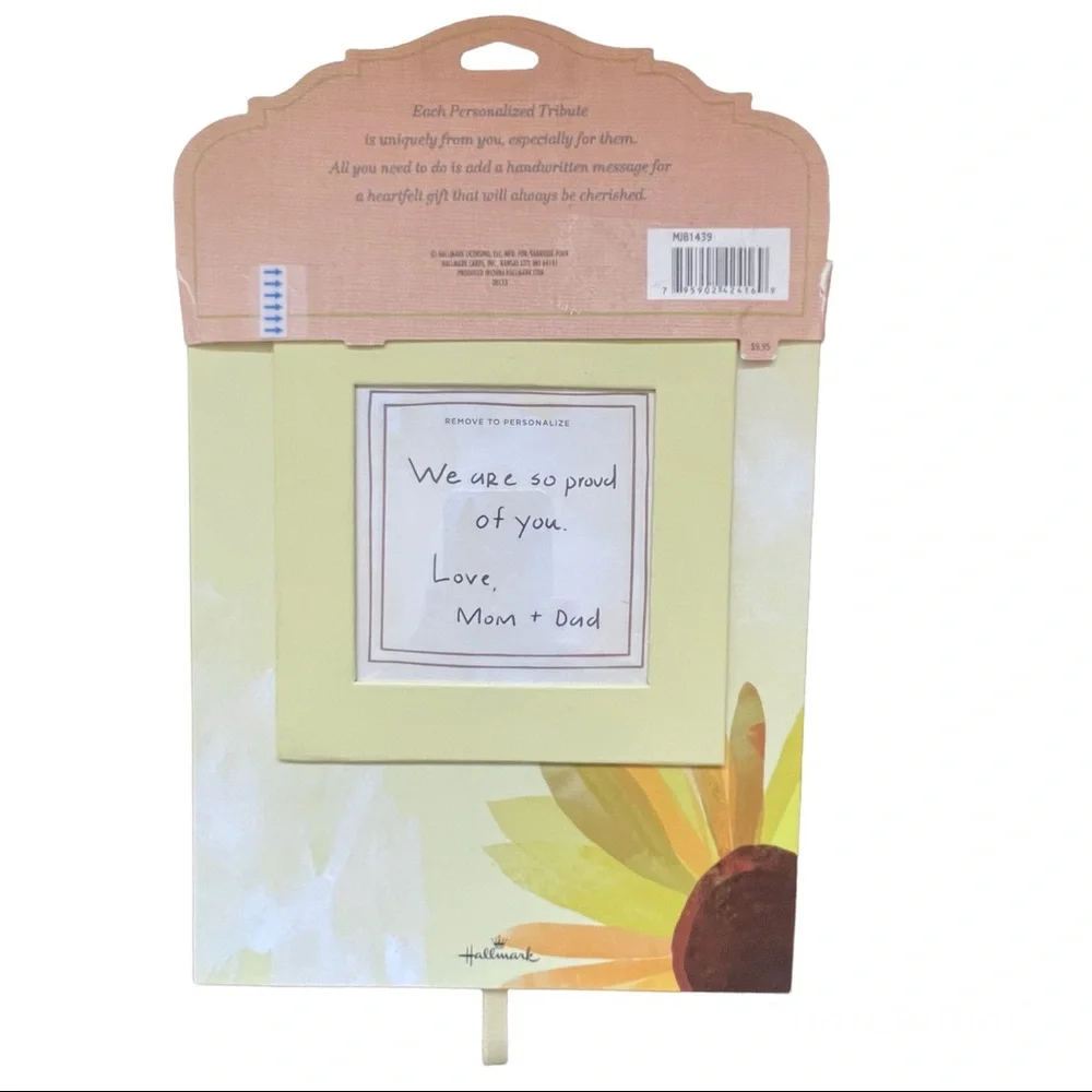 Sunflower Van Gogh Notepad & Hallmark Daughter Sign